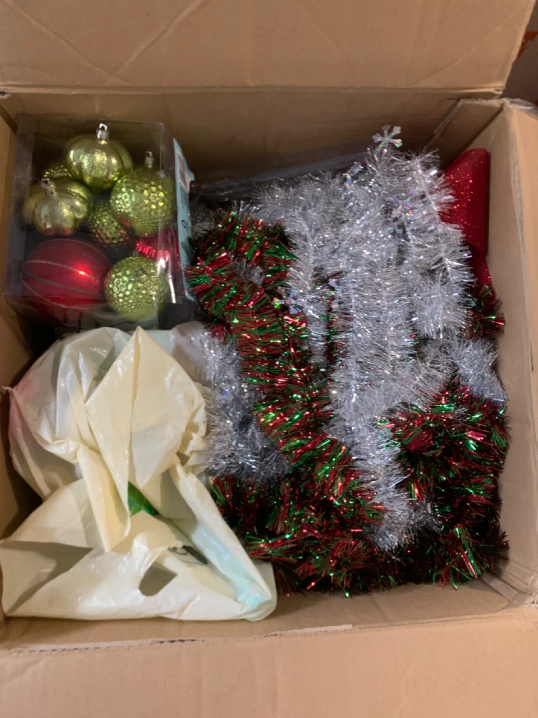 Christmas Ornaments and Garland