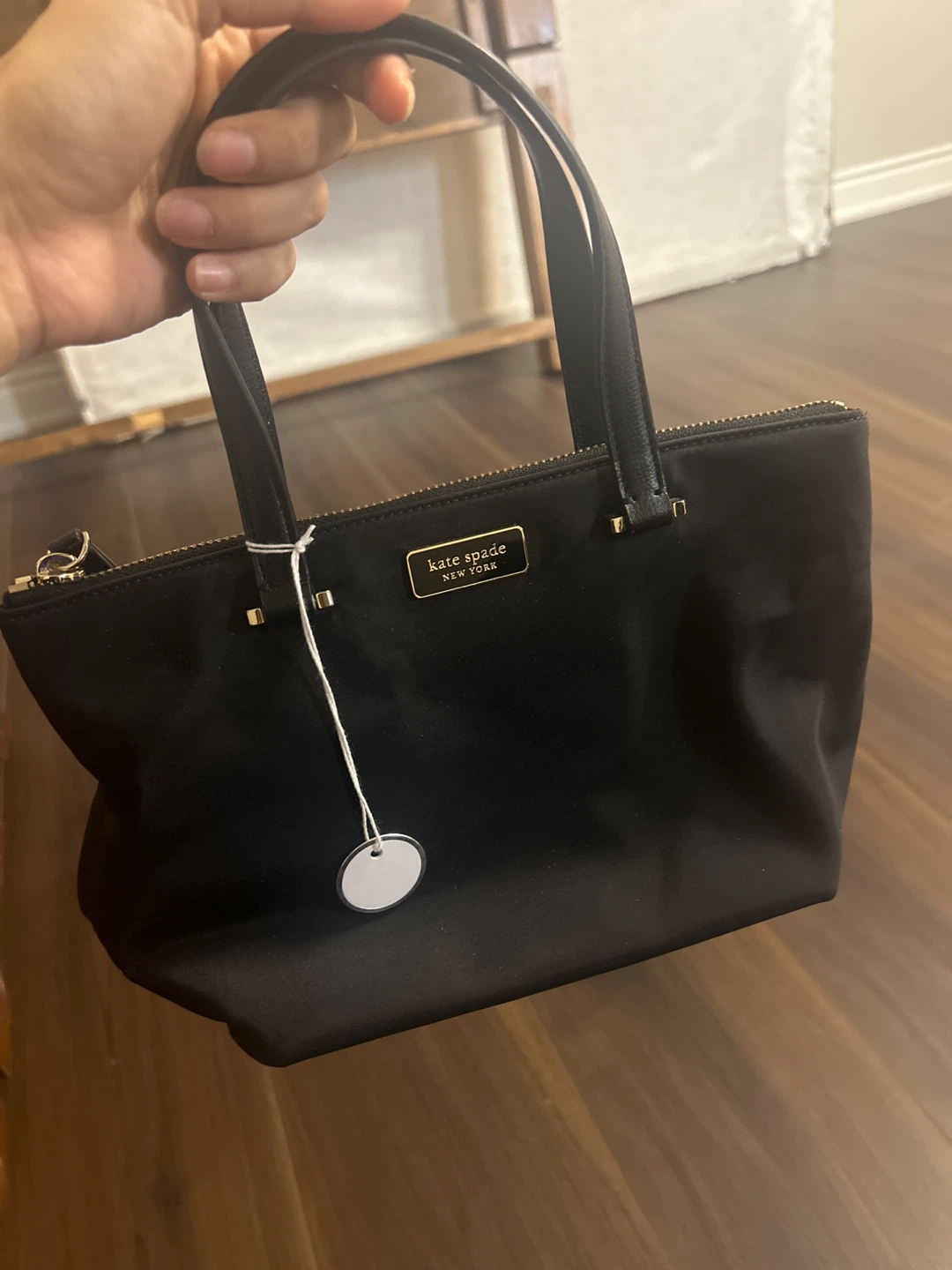 Kate Spade Black Mini  Tote Bag