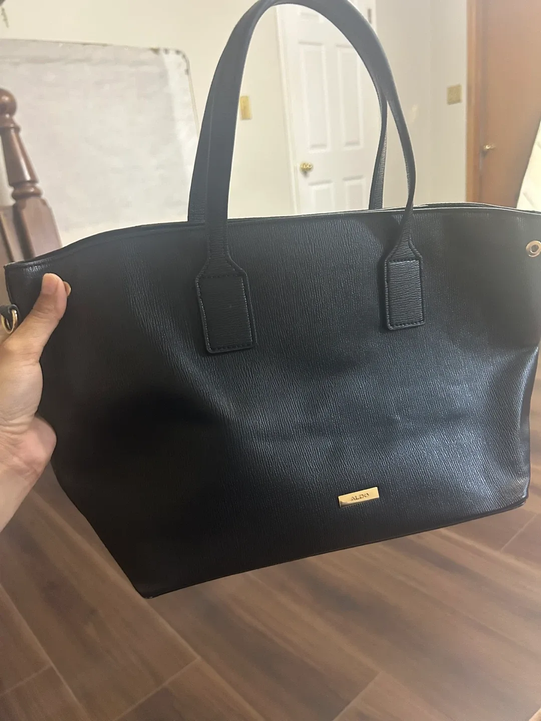 ALDO Black Tote Bag image indicator(2)