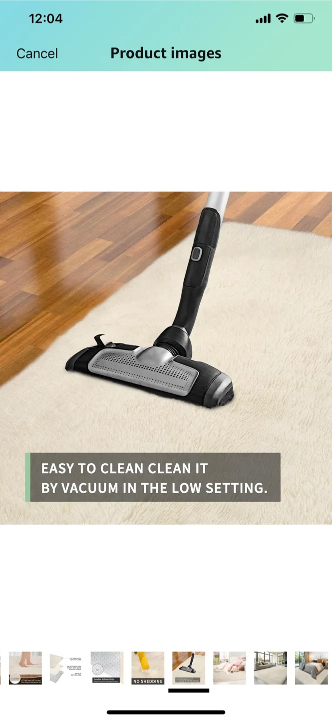 Area Rugs 9x12  Rug Shag Shaggy Carpet image indicator(5)