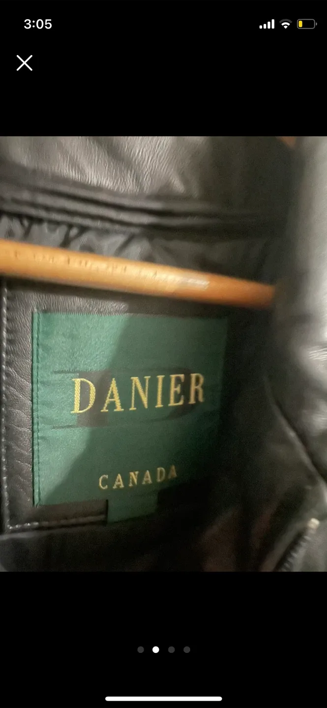 Preowned Danier leather jacket - men’s large image indicator(3)