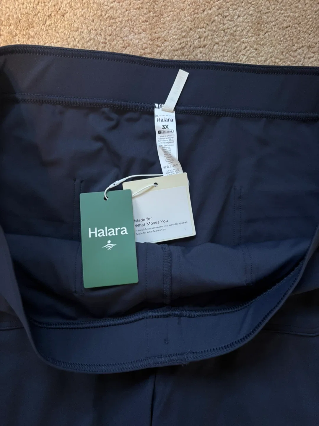 New Halara Everyday Buttoned Wide Leg Pants 3X image indicator(3)