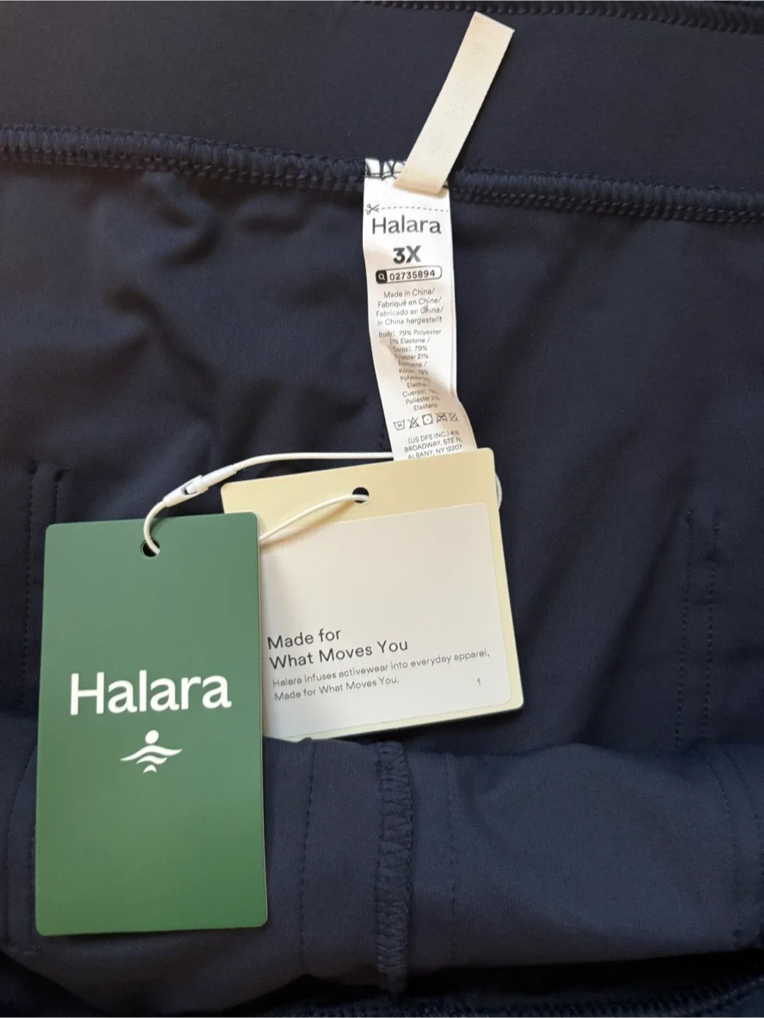 New Halara Everyday Buttoned Wide Leg Pants 3X image indicator(4)