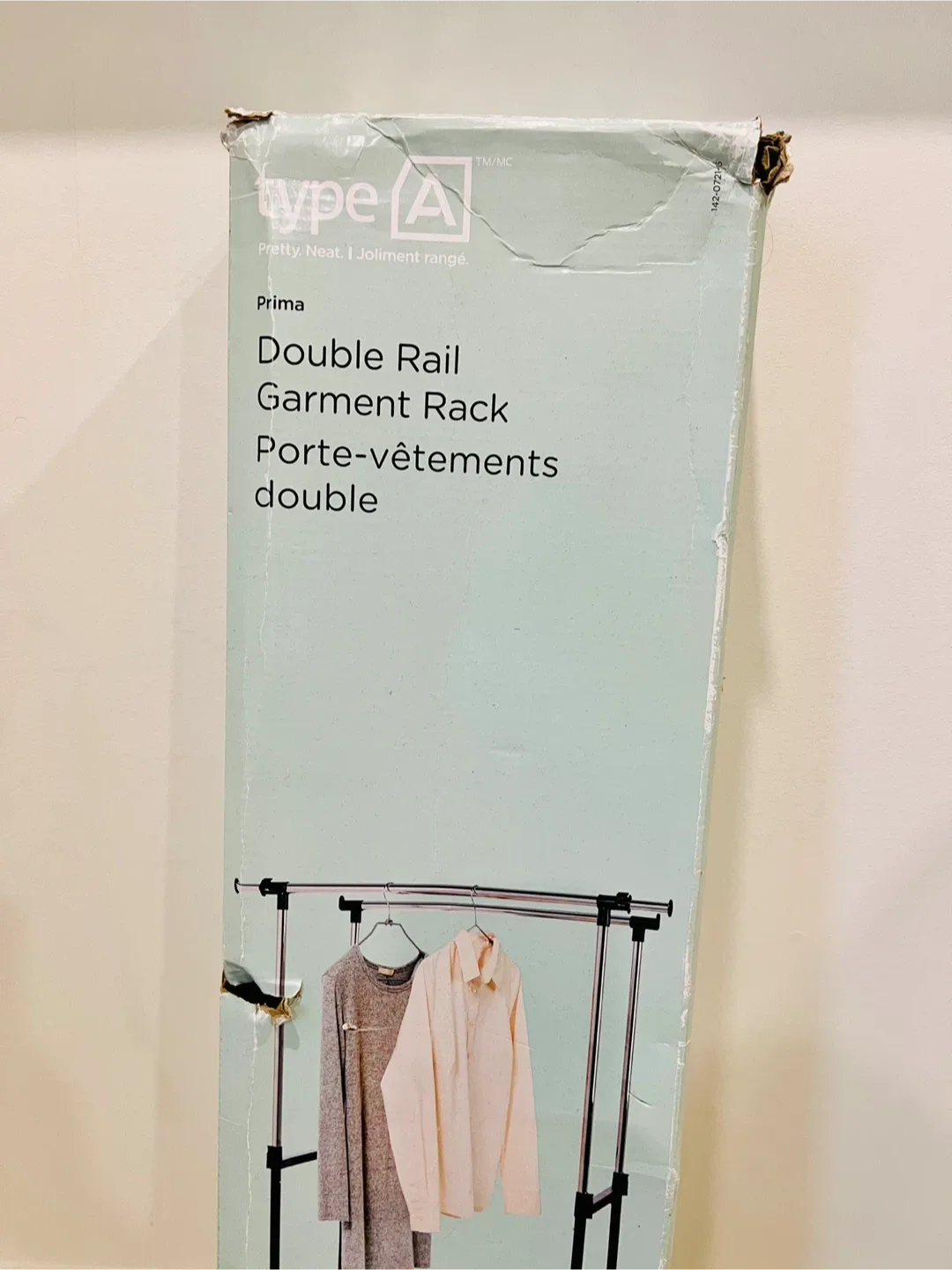 Type A Prima Double Rail Garment Rack image indicator(2)