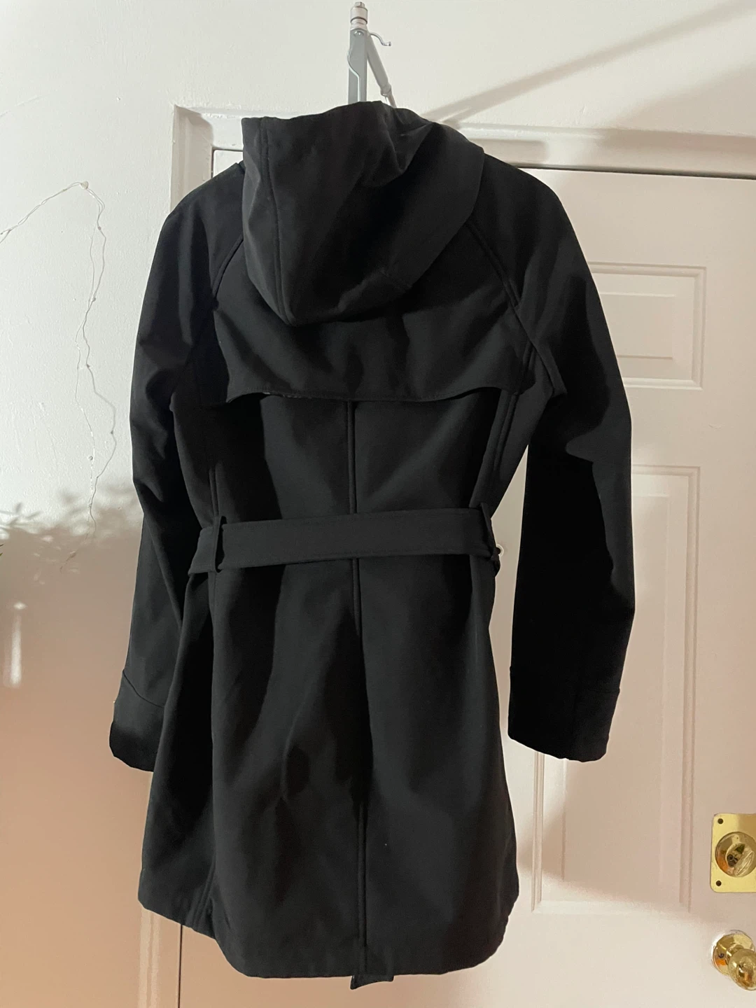 Tommy Hilfiger Black Belted Rain Jacket - photo 4