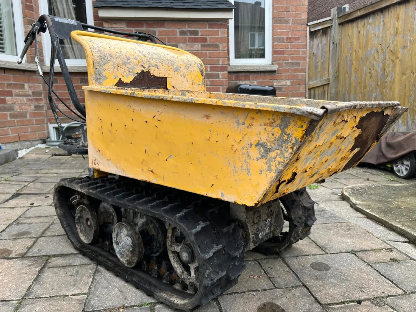 Kohler gas wheelbarrow/ concrete buggy $1200 FIRM image indicator(3)