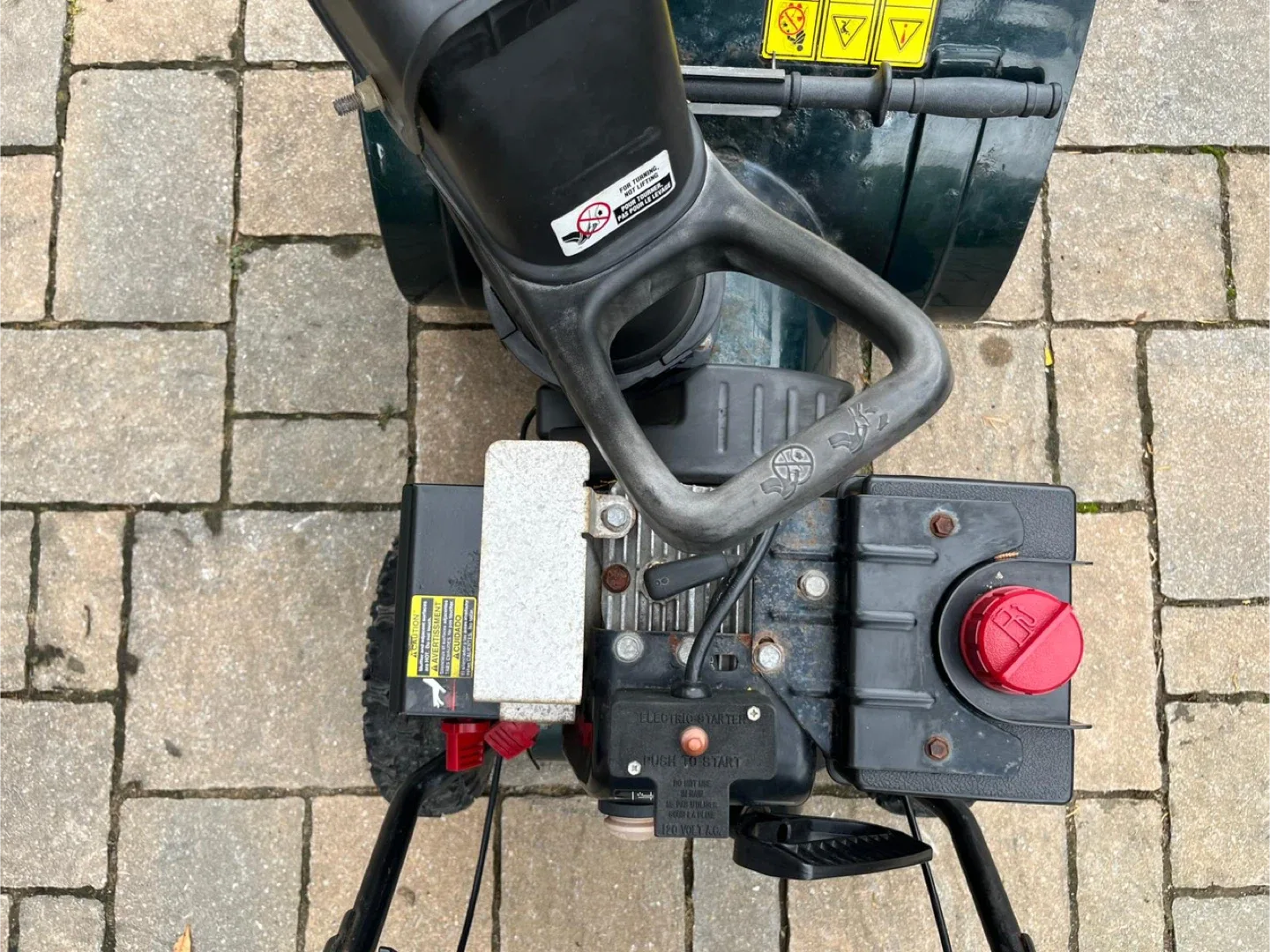 Gas snowblower / electric starter 5.5 hp 22” $300 FIRM image indicator(2)