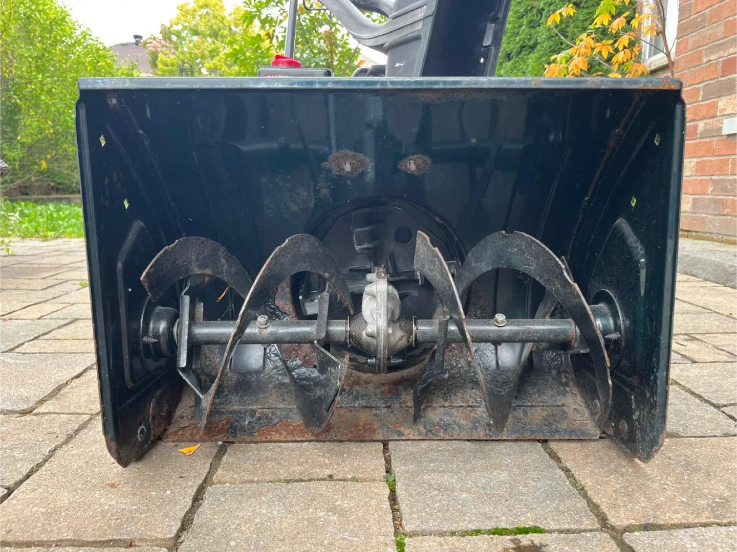 Gas snowblower / electric starter 5.5 hp 22” $300 FIRM image indicator(4)