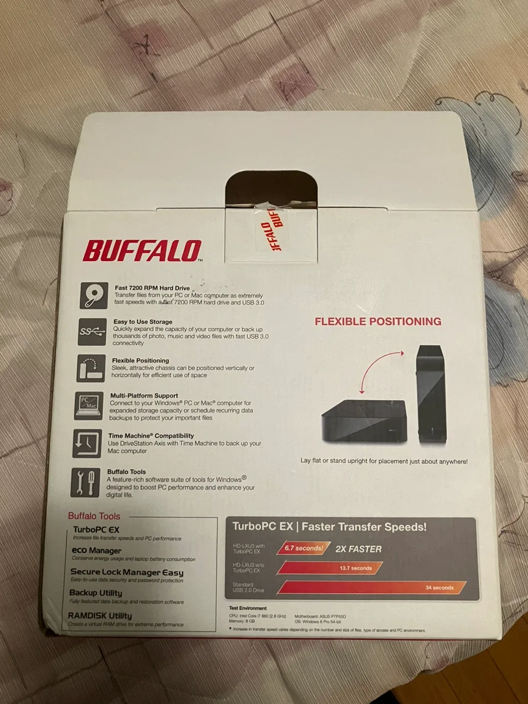 Buffalo 2.0 TB External Hard Drive HD-LX2.0TU3 image indicator(7)
