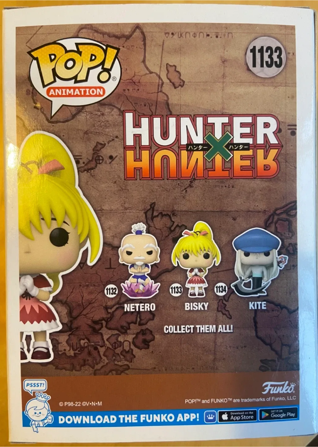 Funko Pop! Animation Hunter x Hunter Bisky #1133 image indicator(4)
