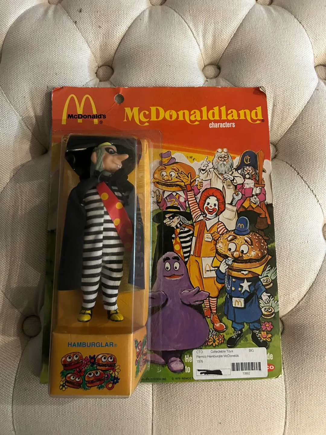 Vintage McDonaldland Play Set Hamburglar Figure thumbnail