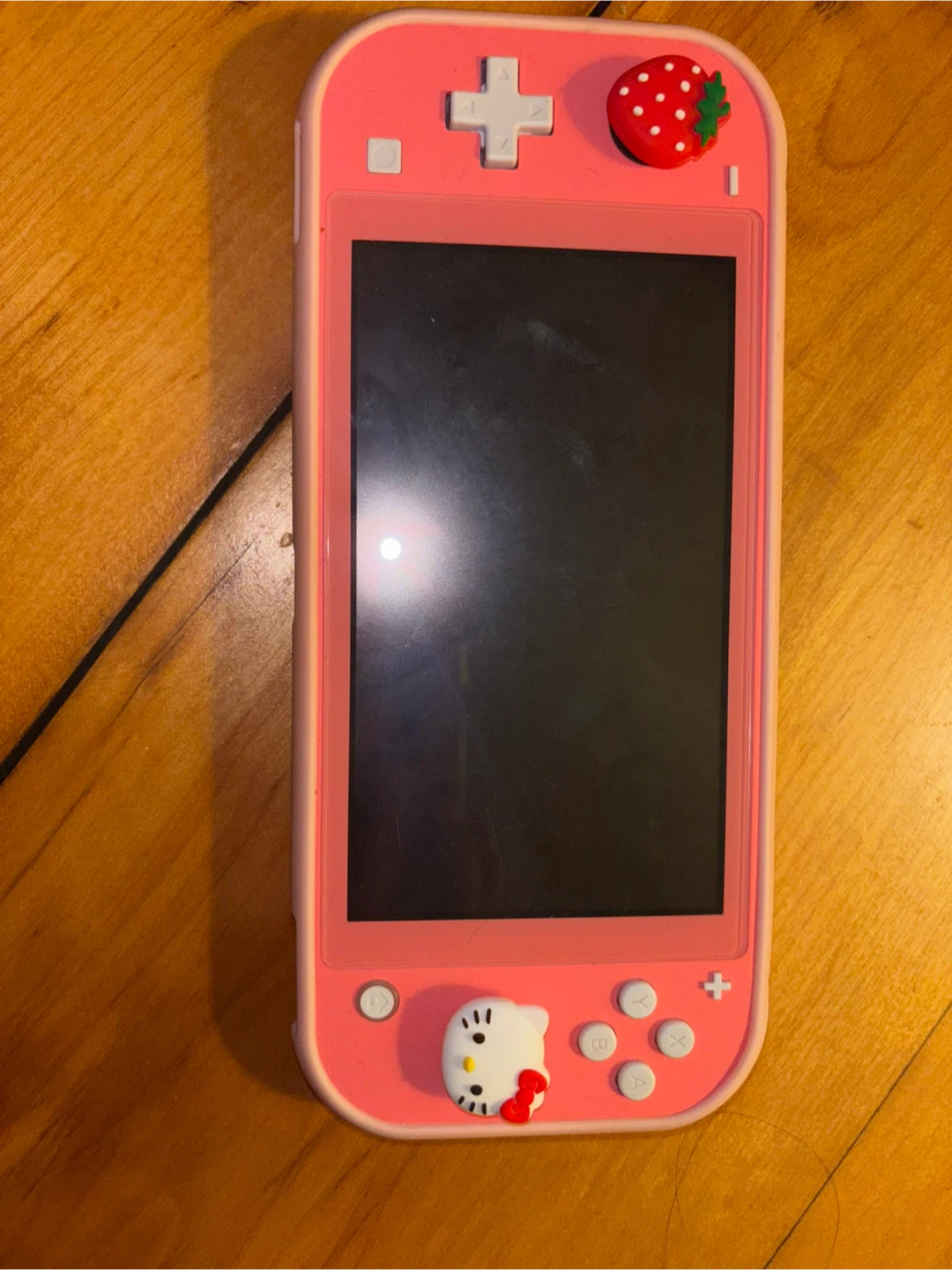 Nintendo Switch Lite Pink w/ Strawberry Case & Games - photo 3