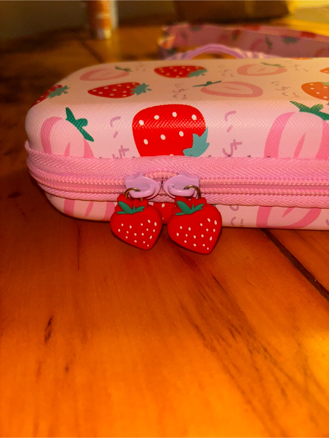 Nintendo Switch Lite Pink w/ Strawberry Case & Games - photo 5