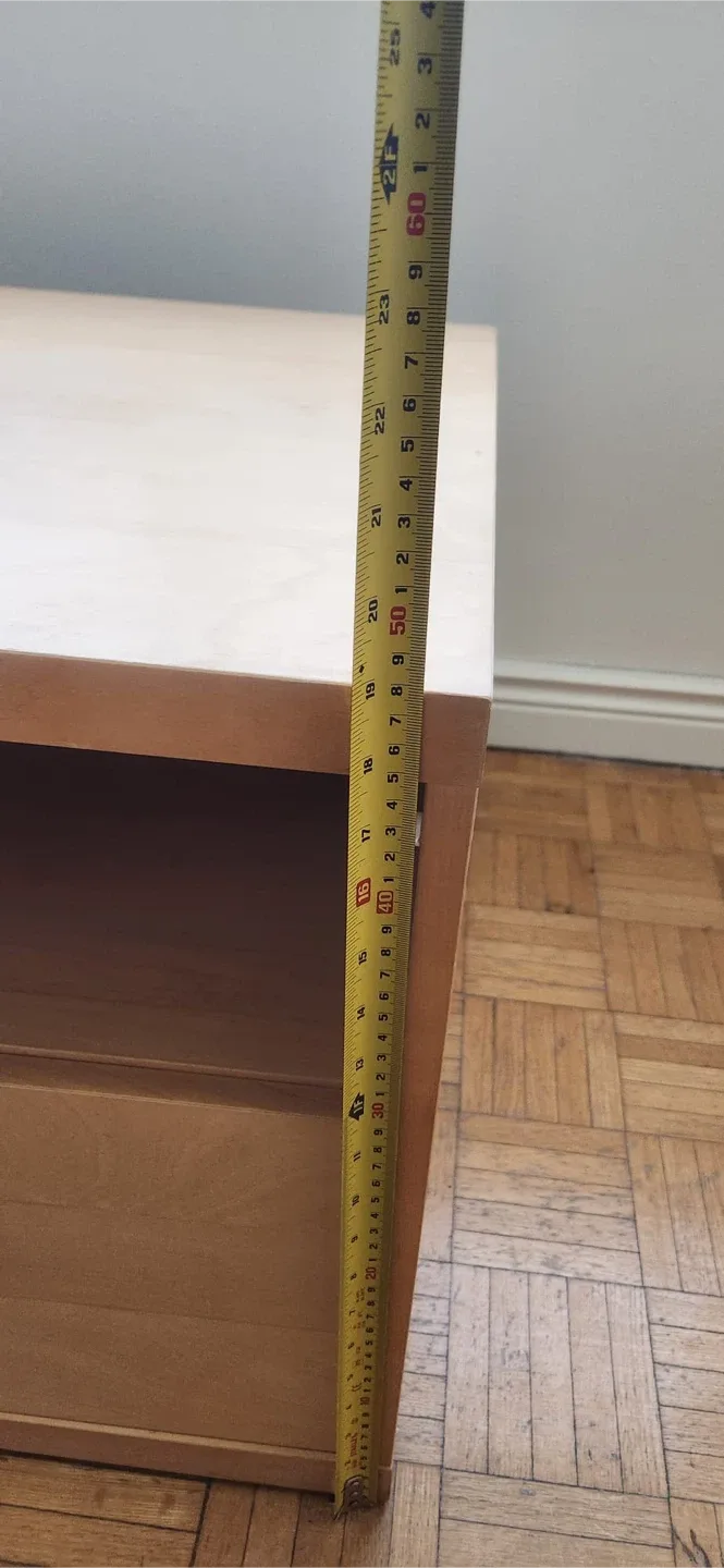 IKEA Bonde TV Stand - Light Wood image indicator(7)