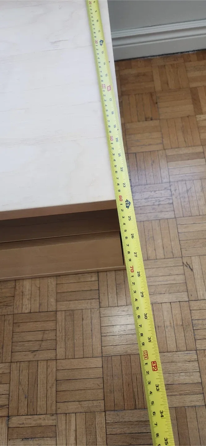 IKEA Bonde TV Stand - Light Wood image indicator(8)