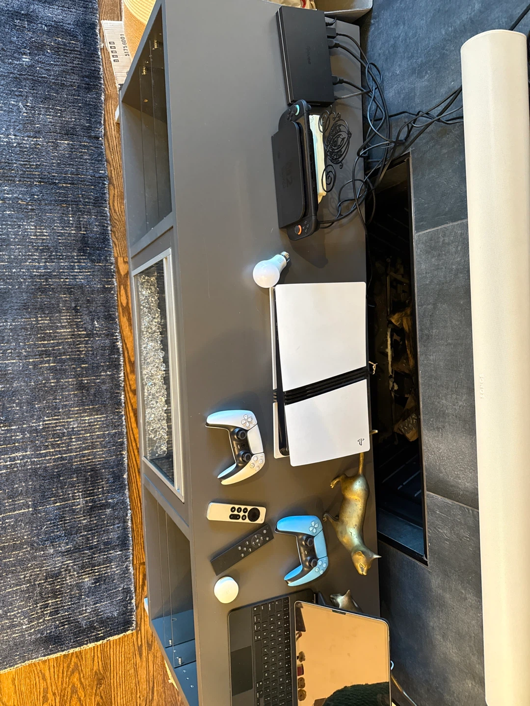 TV Stand with Electric Fireplace - photo 3