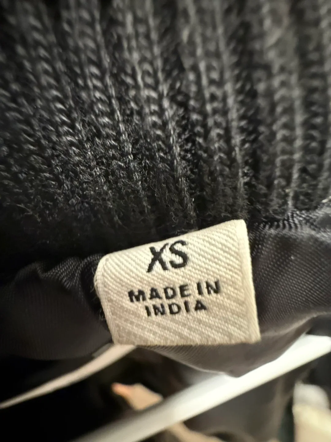 Babaton Black Faux Leather Bomber Jacket - XS image indicator(4)