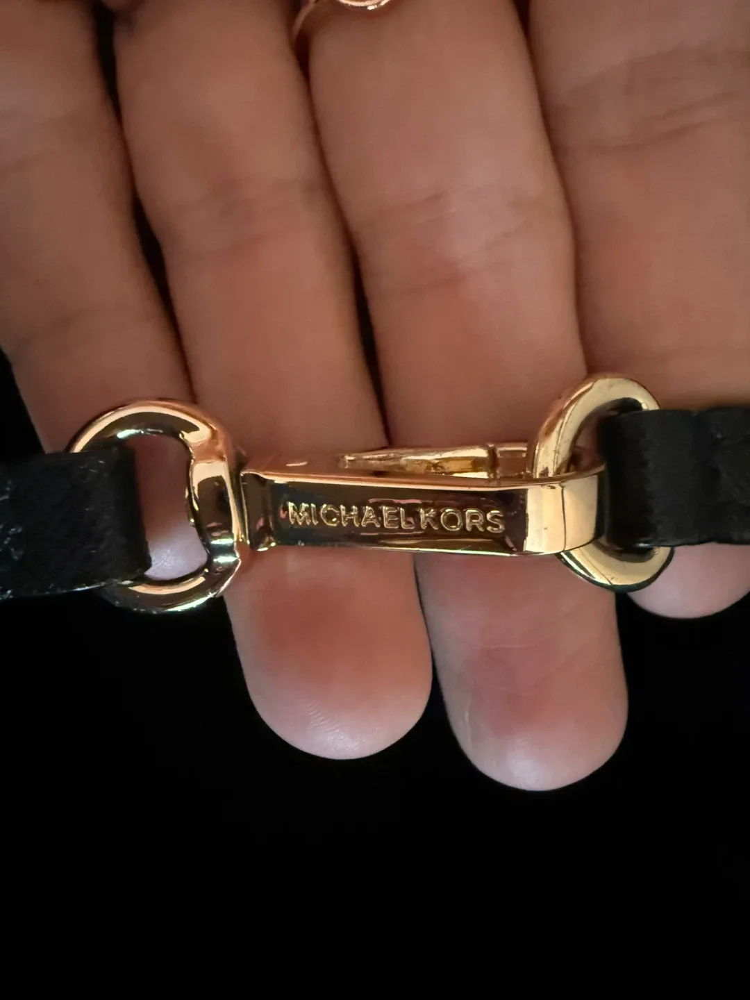 Michael Kors Black Tote Bag image indicator(5)