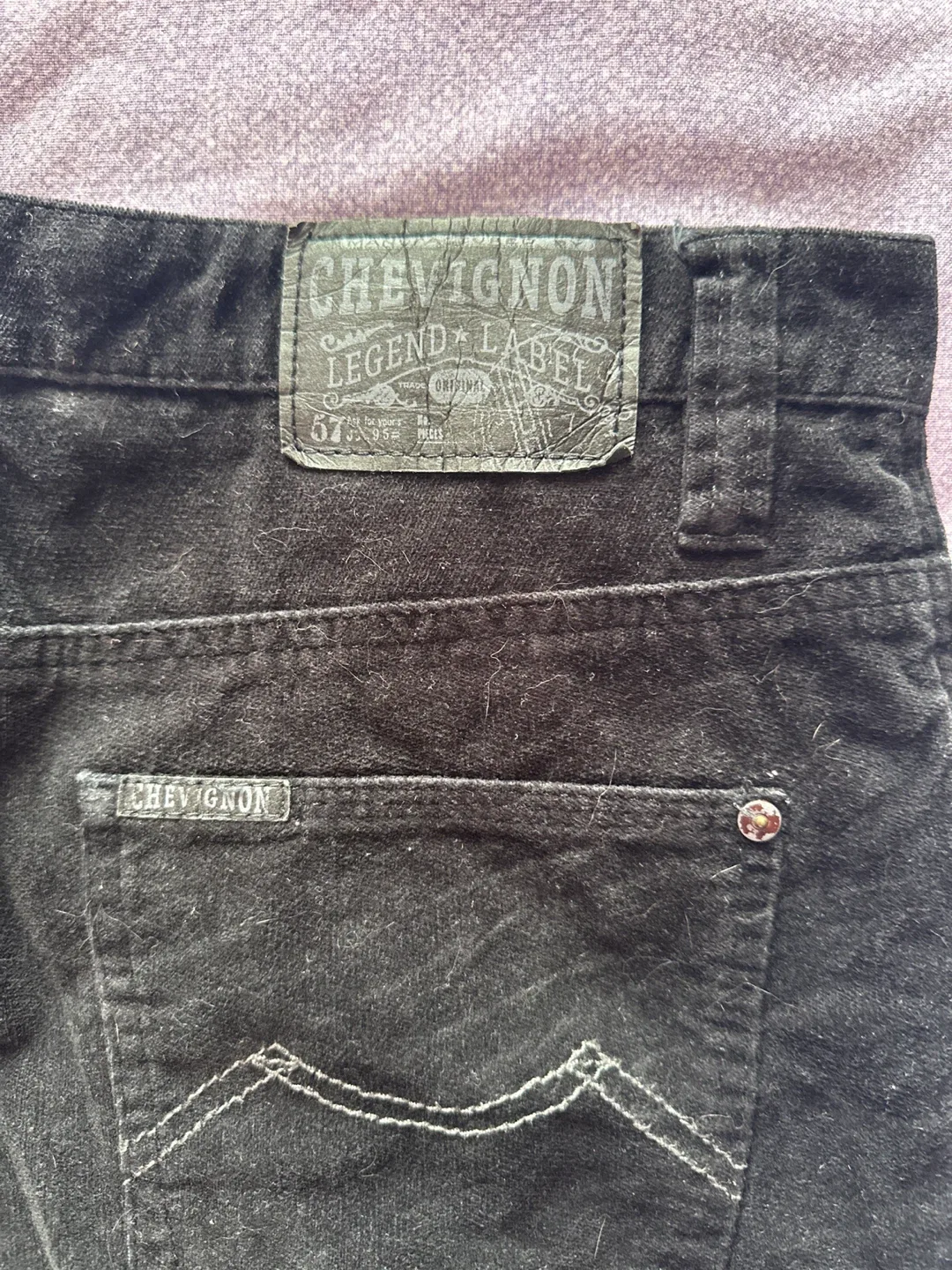 Chevignon Corduroy Pants Size 31 image indicator(6)