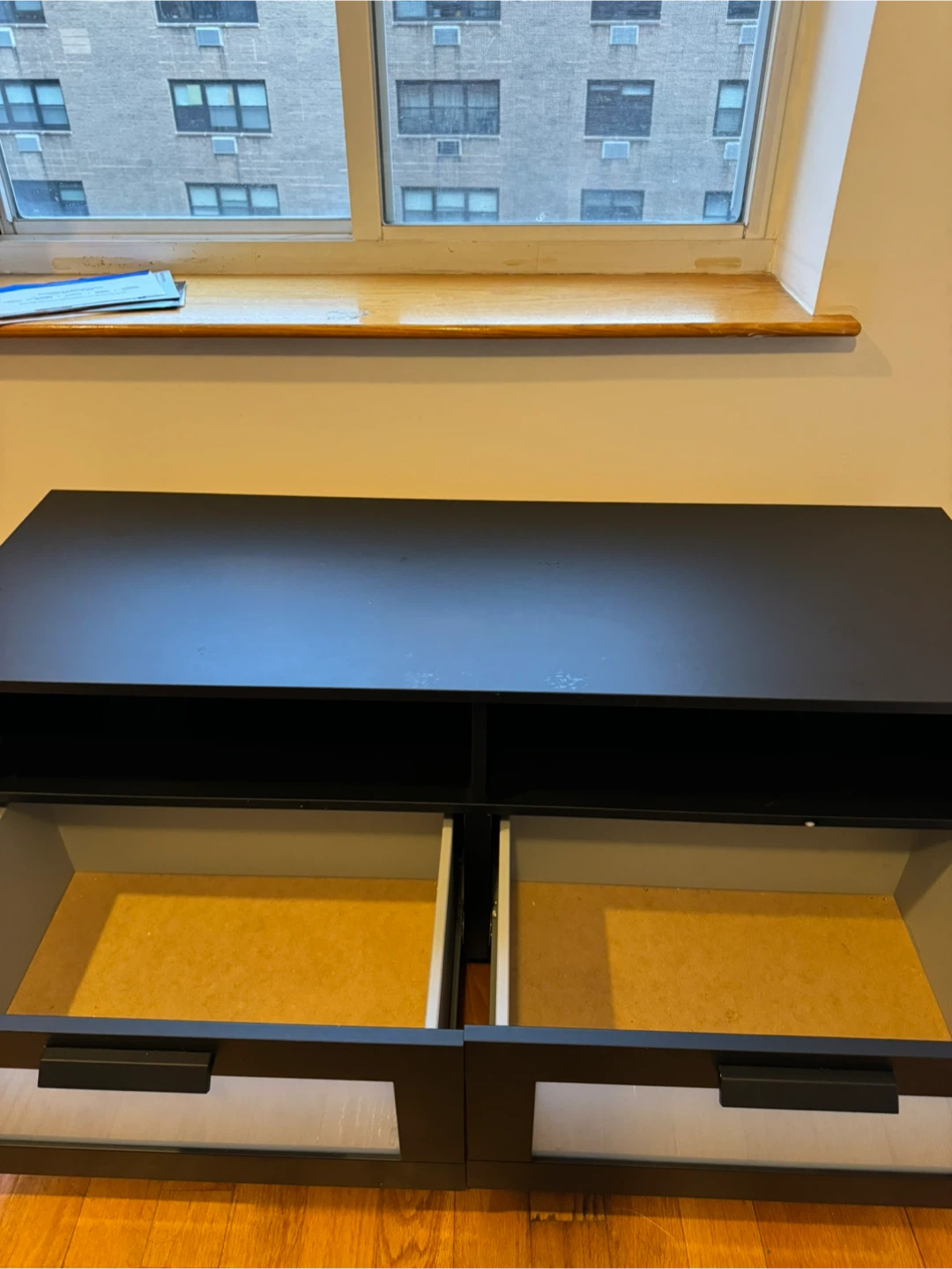 Black TV Console/ Entertainment Stand - photo 3