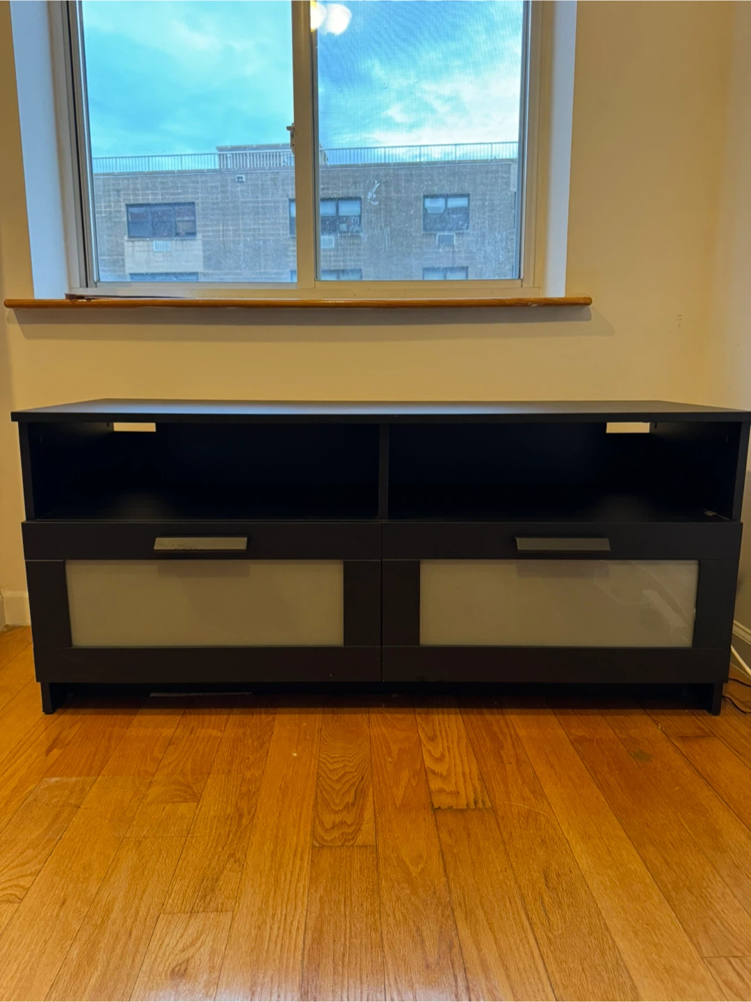 Black TV Console/ Entertainment Stand - photo 2