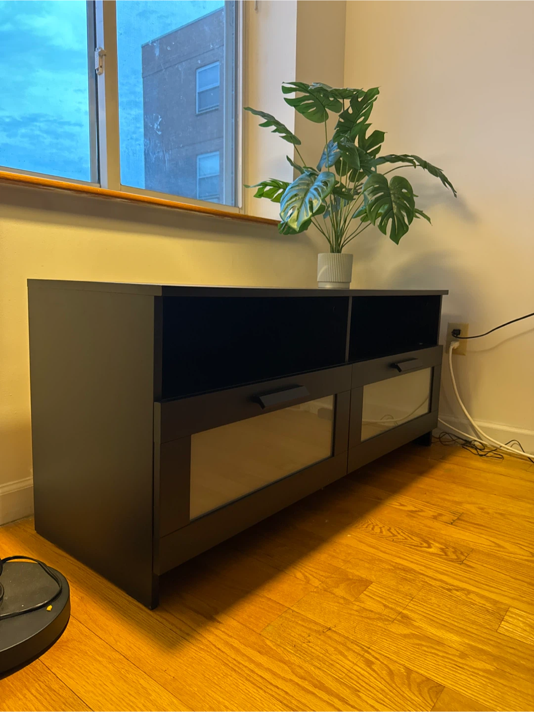 Black TV Console/ Entertainment Stand - photo 4