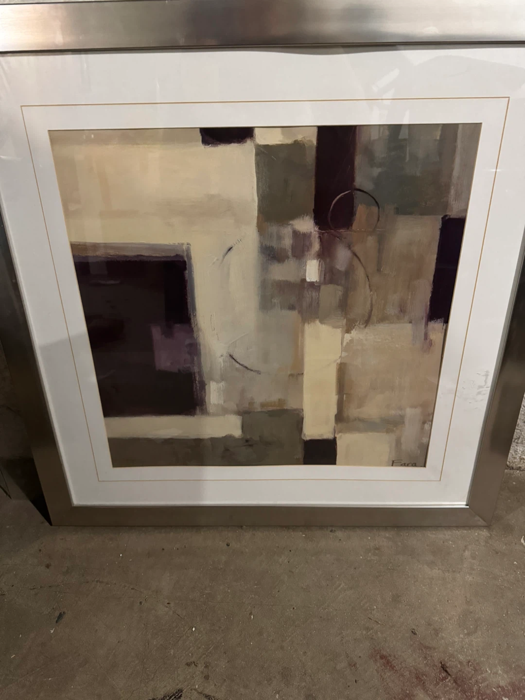 Framed Abstract Art Print