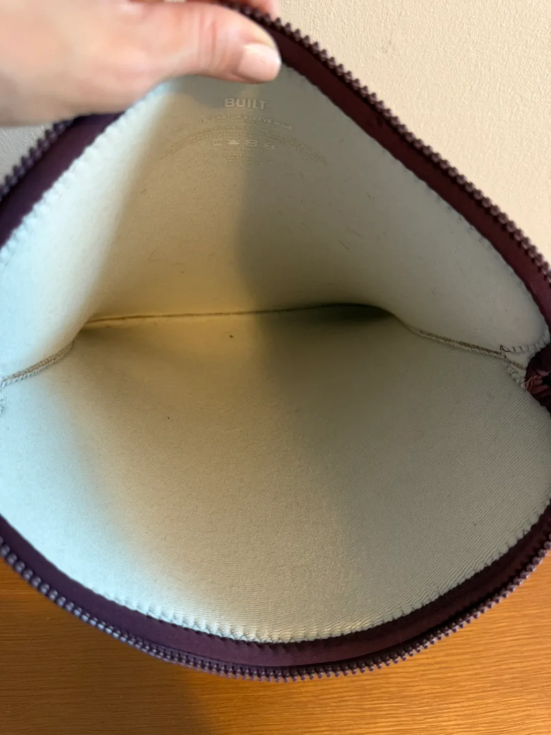 BUILT 13" Laptop Sleeve - Wine image indicator(3)