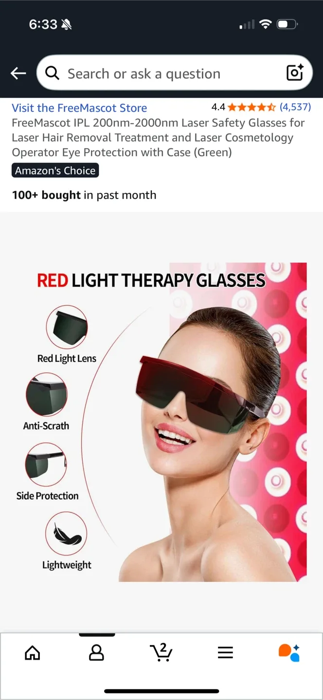 IPL Laser Safety Glasses with Case image indicator(6)