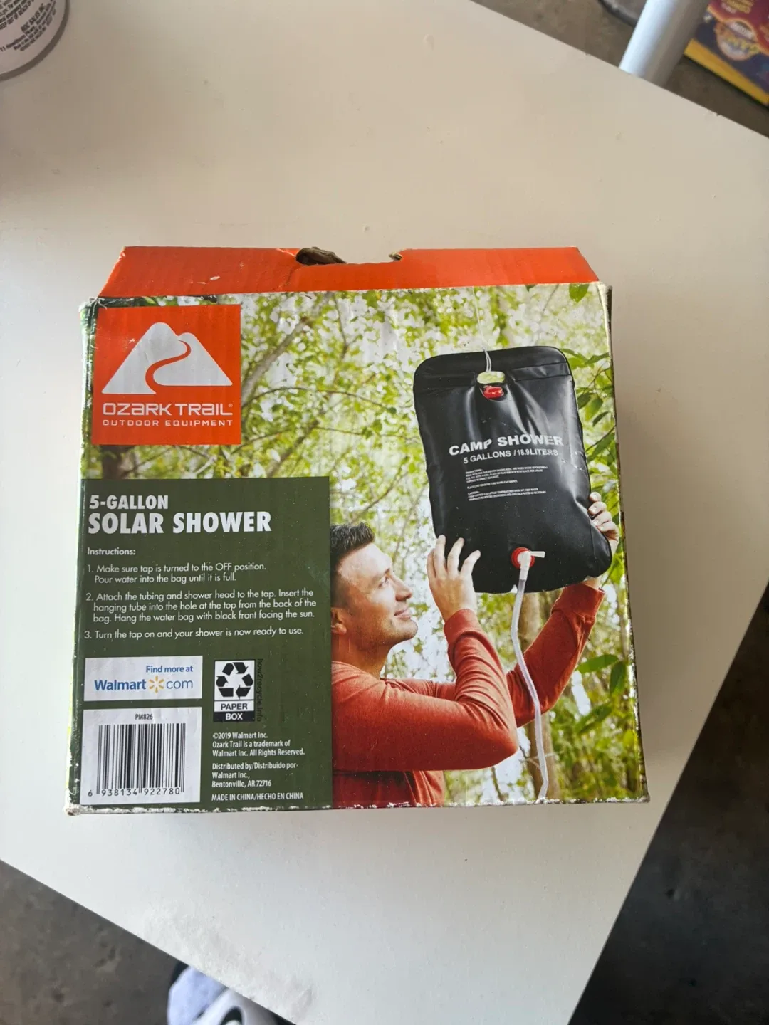 Ozark Trail 5-Gallon Solar Camp Shower - New in Box! thumbnail