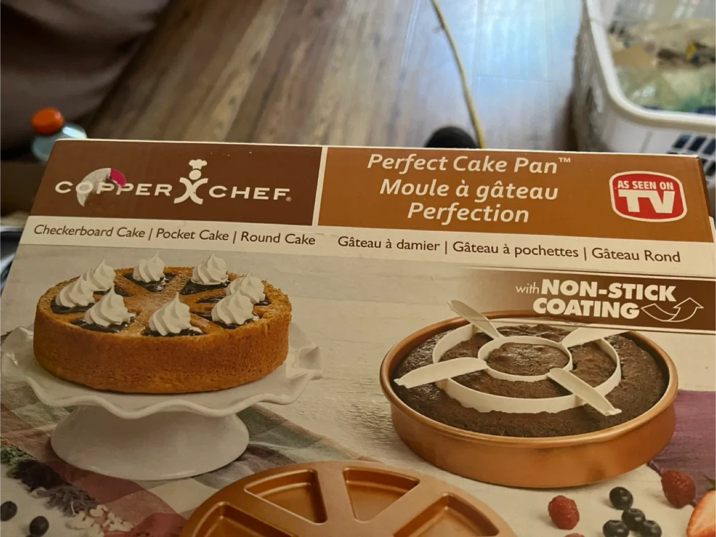 Copper Chef Perfect Cake Pan 4-Piece Set