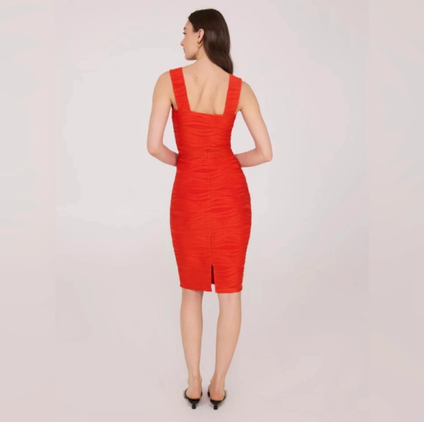 Wave Pattern Pencil Skirt and Wave Pattern Wide Strap Tank Top - photo 2