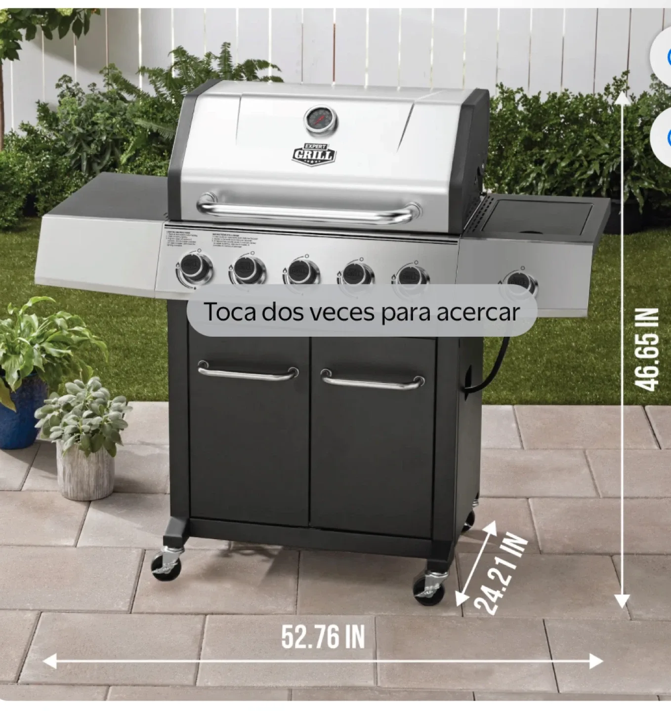 Brand New Expert Grill 5-Burner Gas Grill with Side Burner image indicator(2)