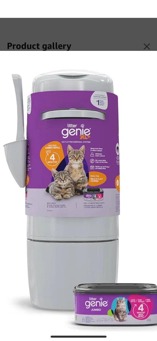 New Litter Genie Cat Litter Disposal Pail image indicator(3)