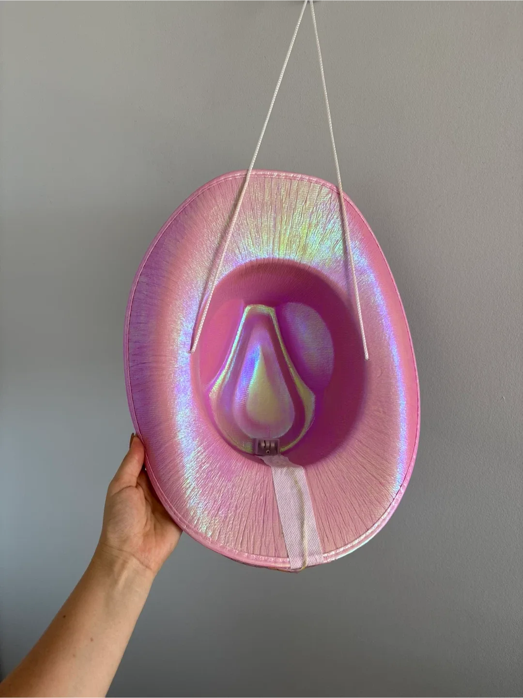 Pink Iridescent LED Cowboy Hat image indicator(3)