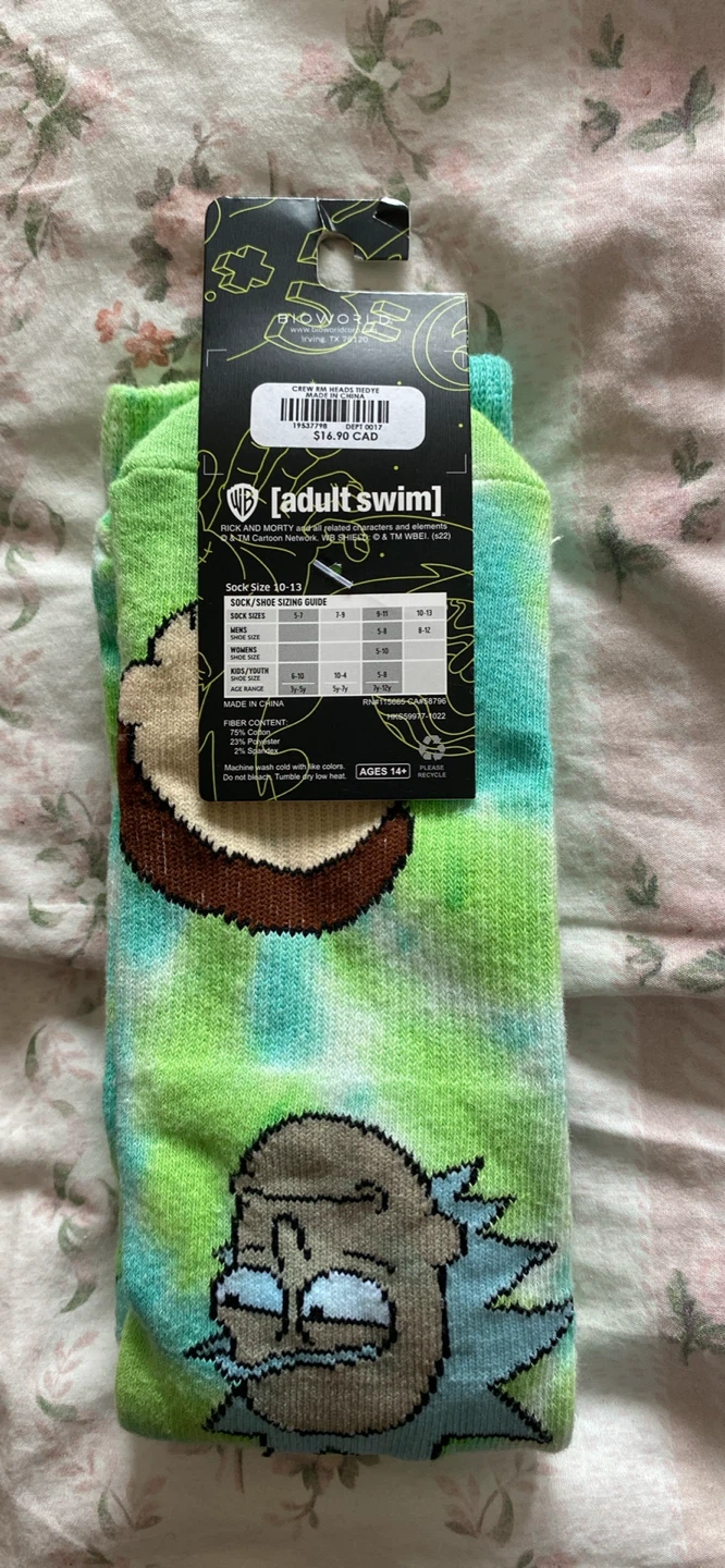 Rick & Morty Socks - photo 2