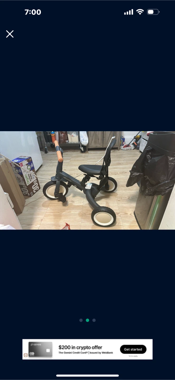 HEYVOG Kids Tricycle - Like New! - photo 2