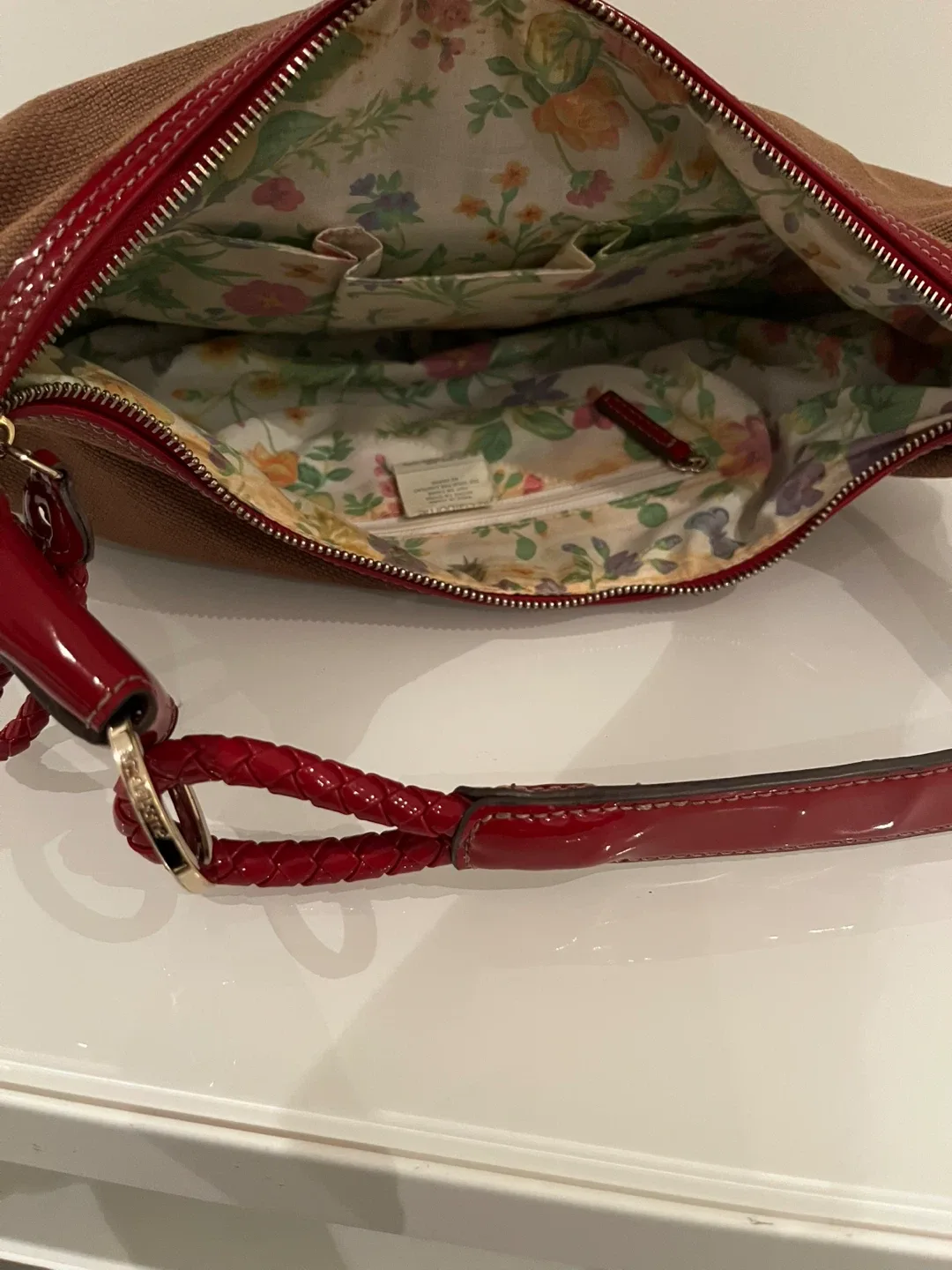 Liz claiborne Brown Hobo Bag image indicator(2)