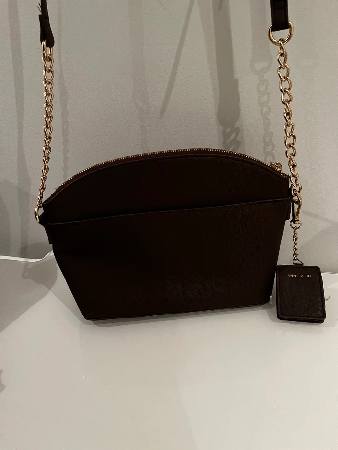 Anne Klein Brown Crossbody Bag image indicator(5)