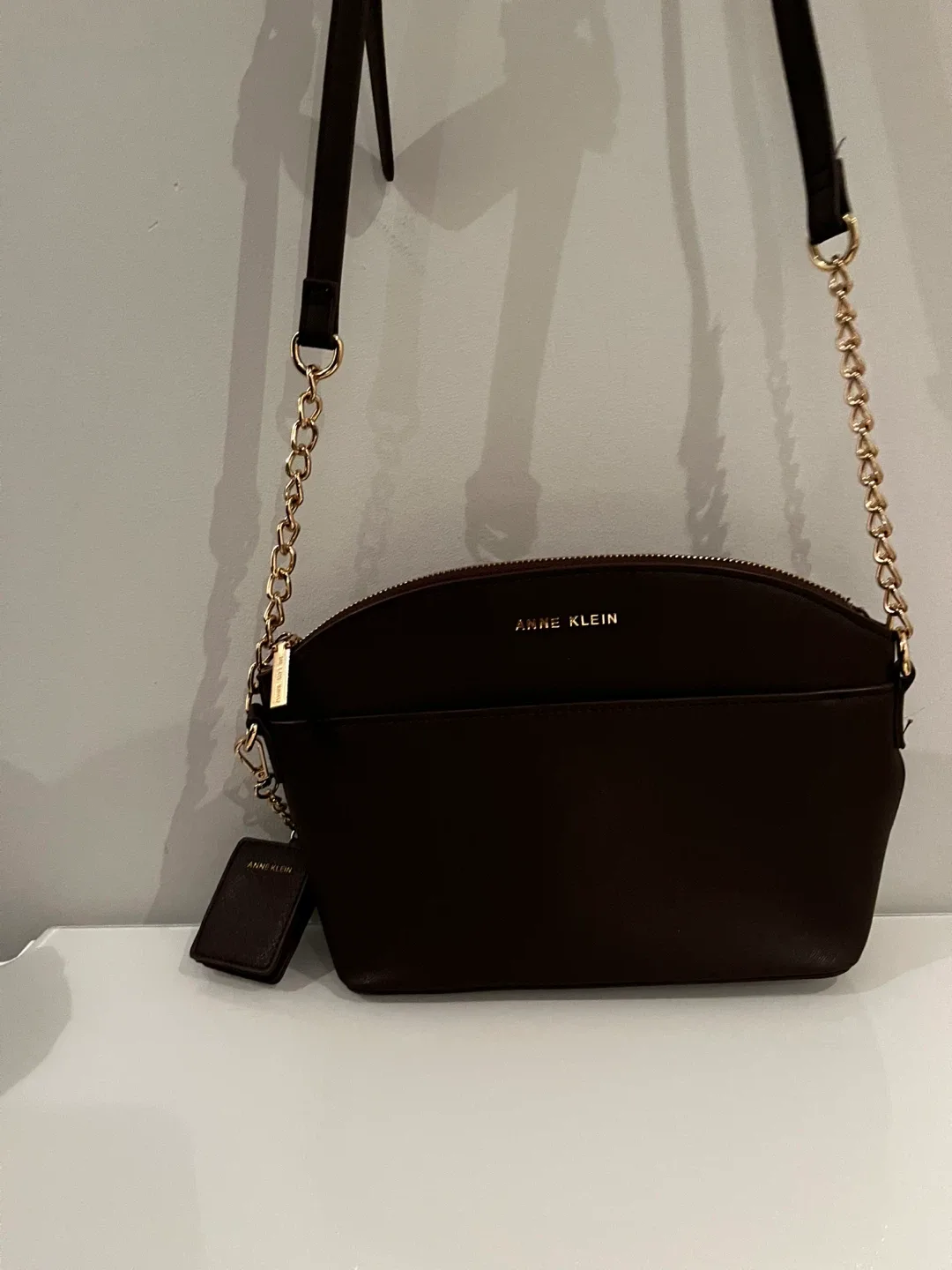 Anne Klein Brown Crossbody Bag image indicator(6)