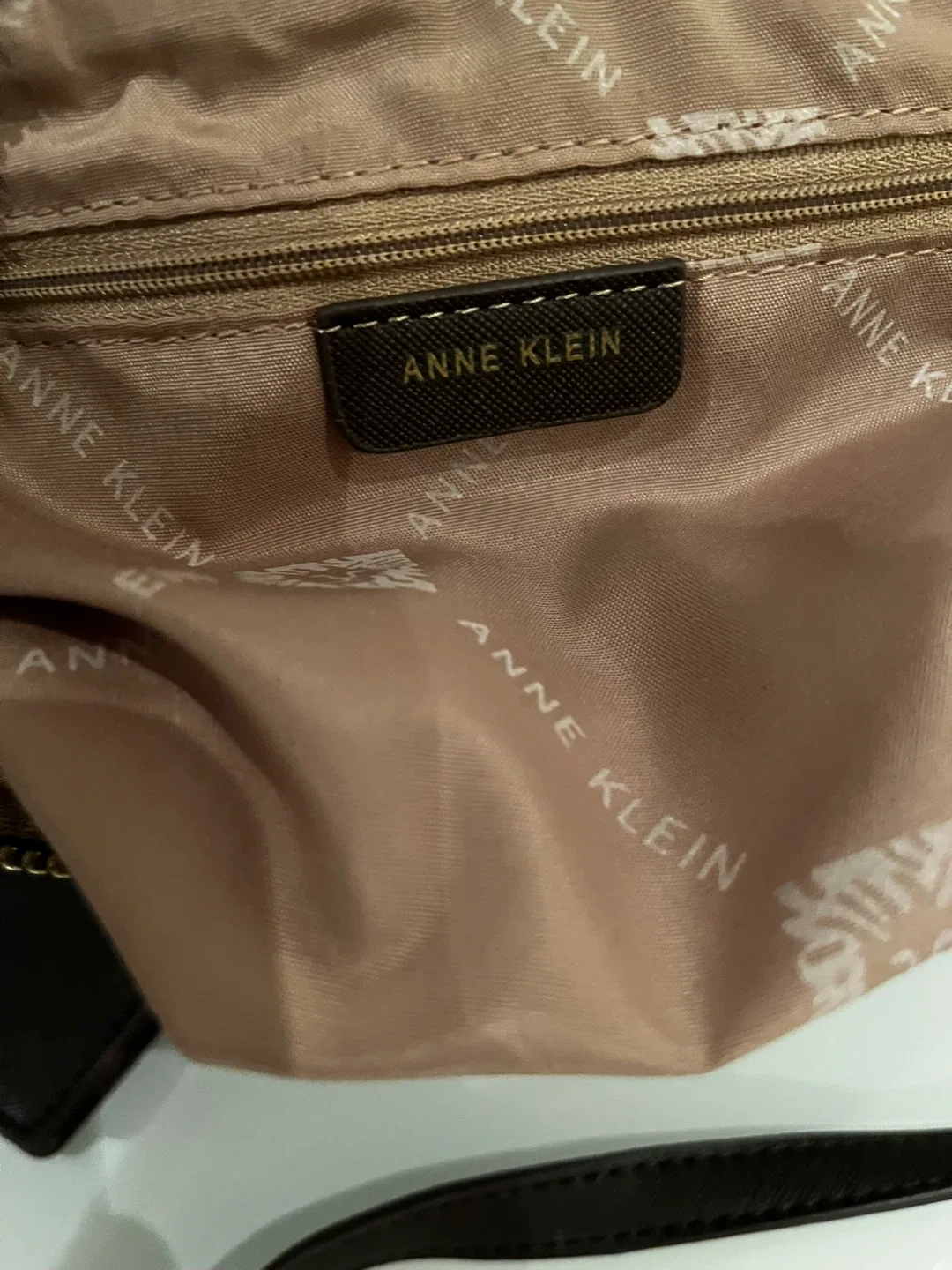 Anne Klein Brown Crossbody Bag image indicator(2)