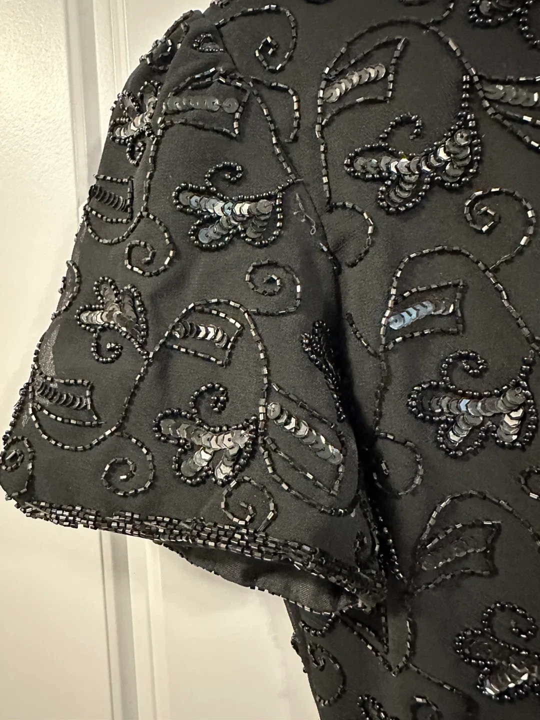 Black Beaded Dress image indicator(3)