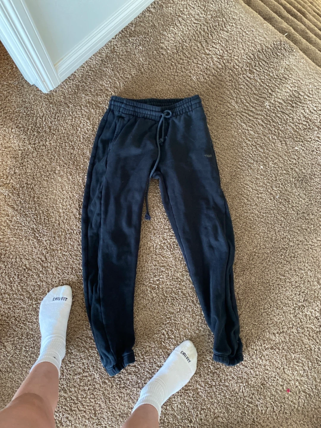 TNA Sweatfleece Cozy Boyfriend Fit Pants - 2XS