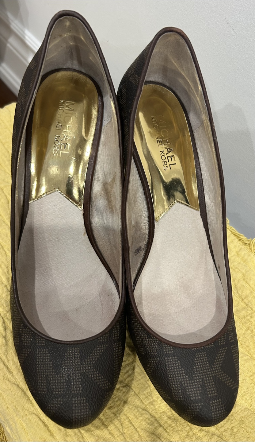 Michael Kors Brown Patterned Heels - photo 4