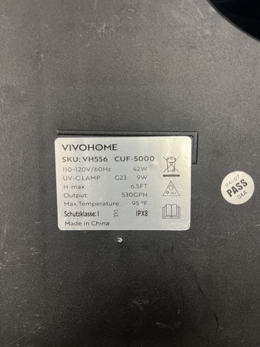 VIVOHOME CUF-5000 Pond Filter - photo 5