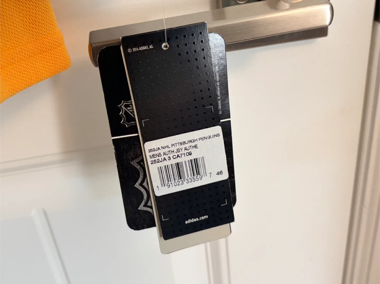BNWT Authentic Adidas Pittsburg Penguins Jersey Size 46 Small image indicator(4)