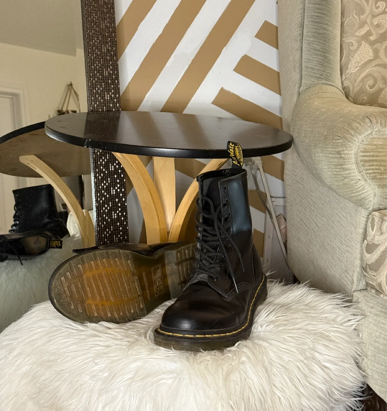 Dr. Martens 1460 Black Leather Boots image indicator(3)