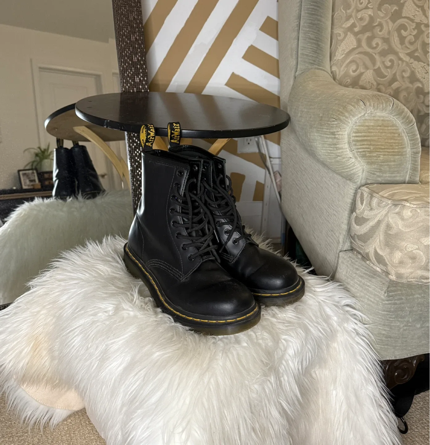 Dr. Martens 1460 Black Leather Boots image indicator(2)