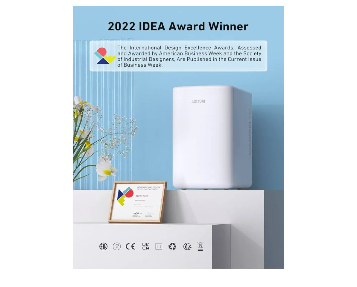 AstroAI Mini Fridge 2.0 Gen, 6 Liter image indicator(3)