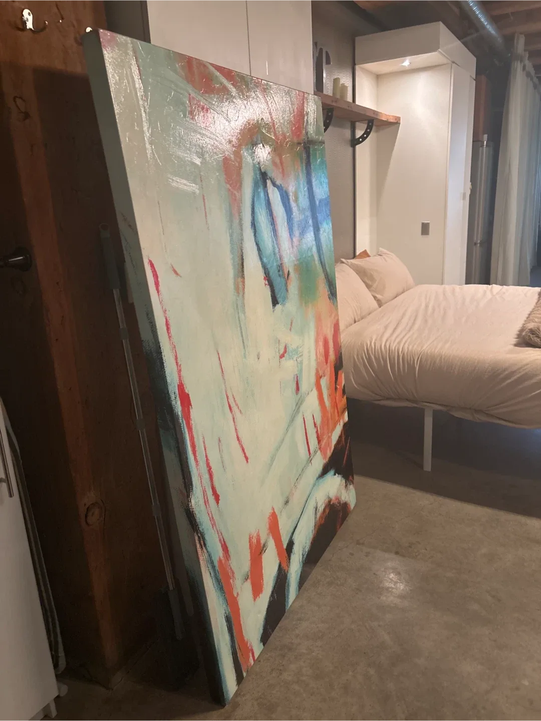 Large Abstract Painting on Canvas 4 x 6 ft image indicator(3)